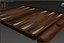 backgammon set board obj