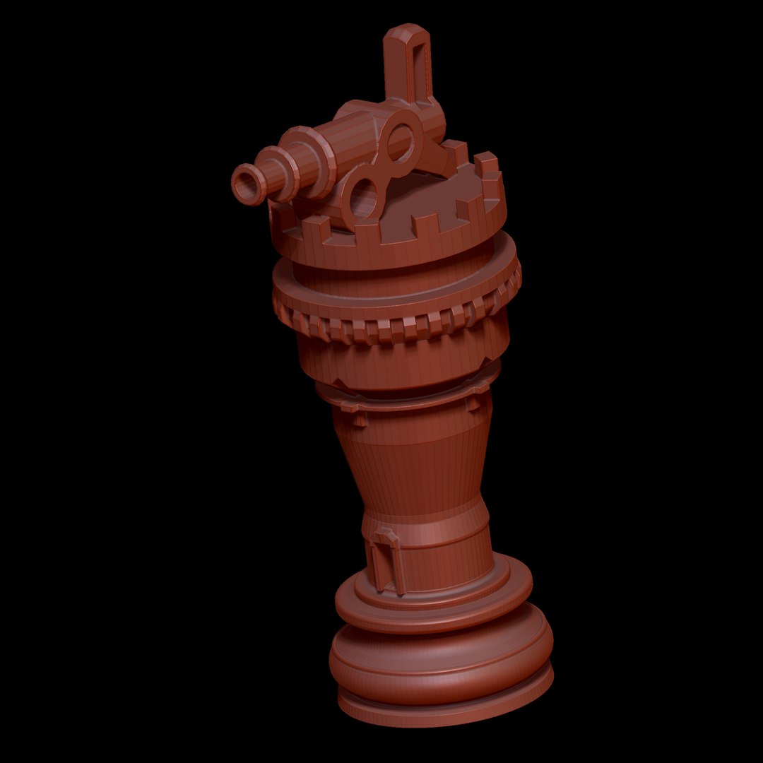 Rook  Chess Piece in Artillery Tower Style 3D https://p.turbosquid.com/ts-thumb/xt/pC6Bfw/LR/2/jpg/1753615885/1920x1080/fit_q87/e82f551fb83acdfd6dd863090d03ffd140030785/2.jpg