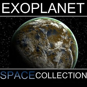 Cratered Water Planet