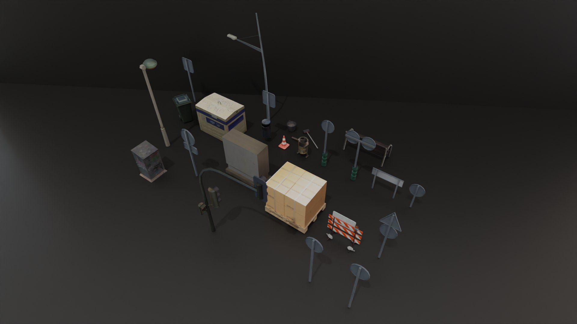 Street Elements 3D model https://p.turbosquid.com/ts-thumb/xt/r0ghZk/Qk/pic6/png/1708475396/1920x1080/fit_q87/09e513065c99d82a7f8a31556bd6be5a48e382cb/pic6.jpg