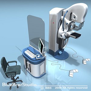 digital mammography 3d model