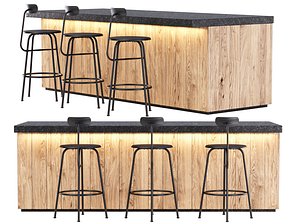 3D Jack Bar Furniture Set V1 by Bpoint