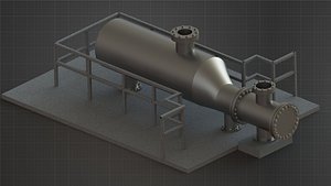 HORIZONTAL SHELL-SIDE EVAPORATOR