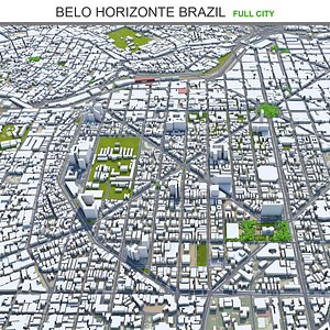 Belo Horizonte Brazil 3D model