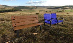 Park Benches model