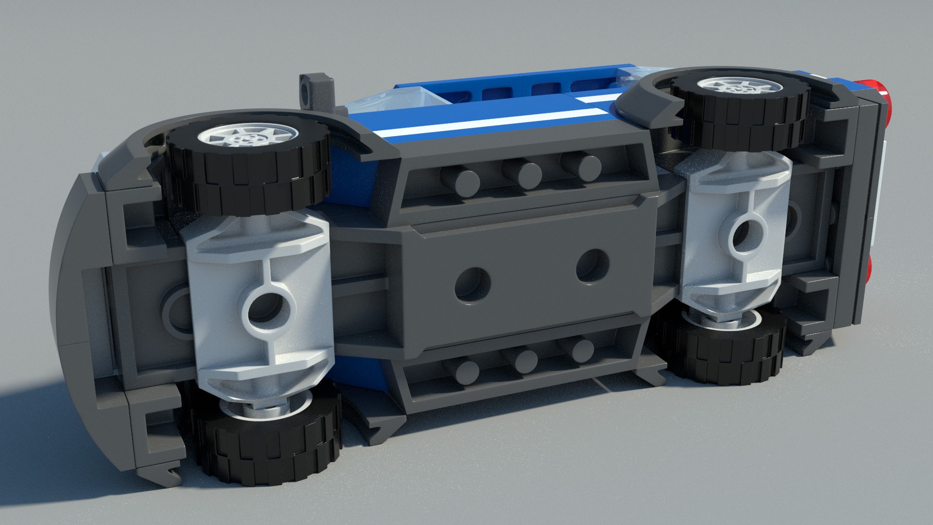 3d Lego Car Parts Model