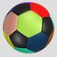 Soccer Ball Colorful