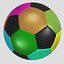 Soccer Ball Colorful