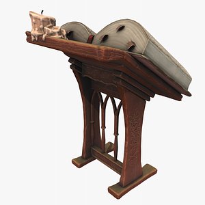 Stylized Lectern