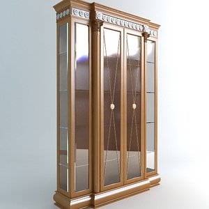 display case vitrine 3d fbx