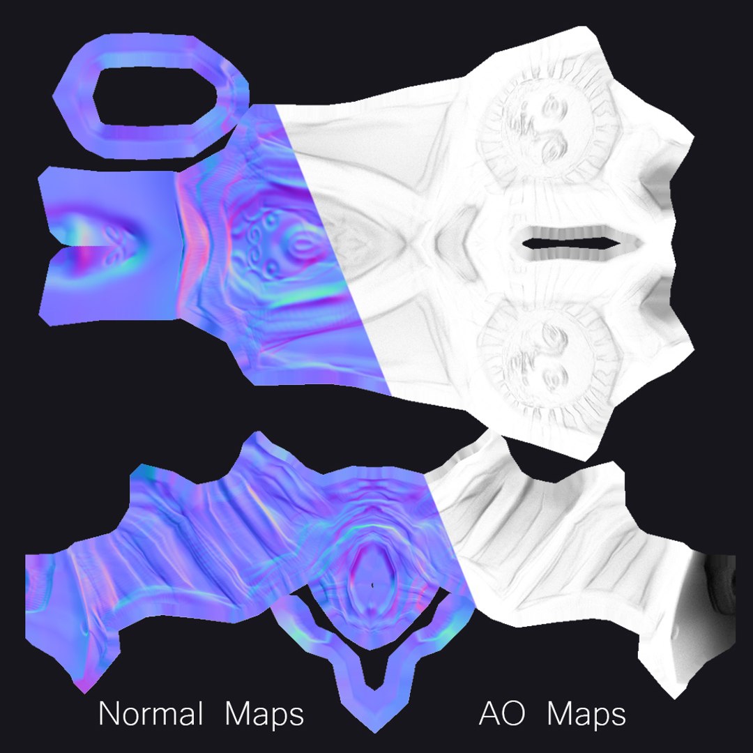 3d Warrior Axe