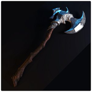 3d warrior axe