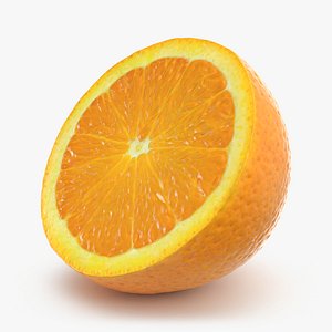 Half Orange - 3D Scanned