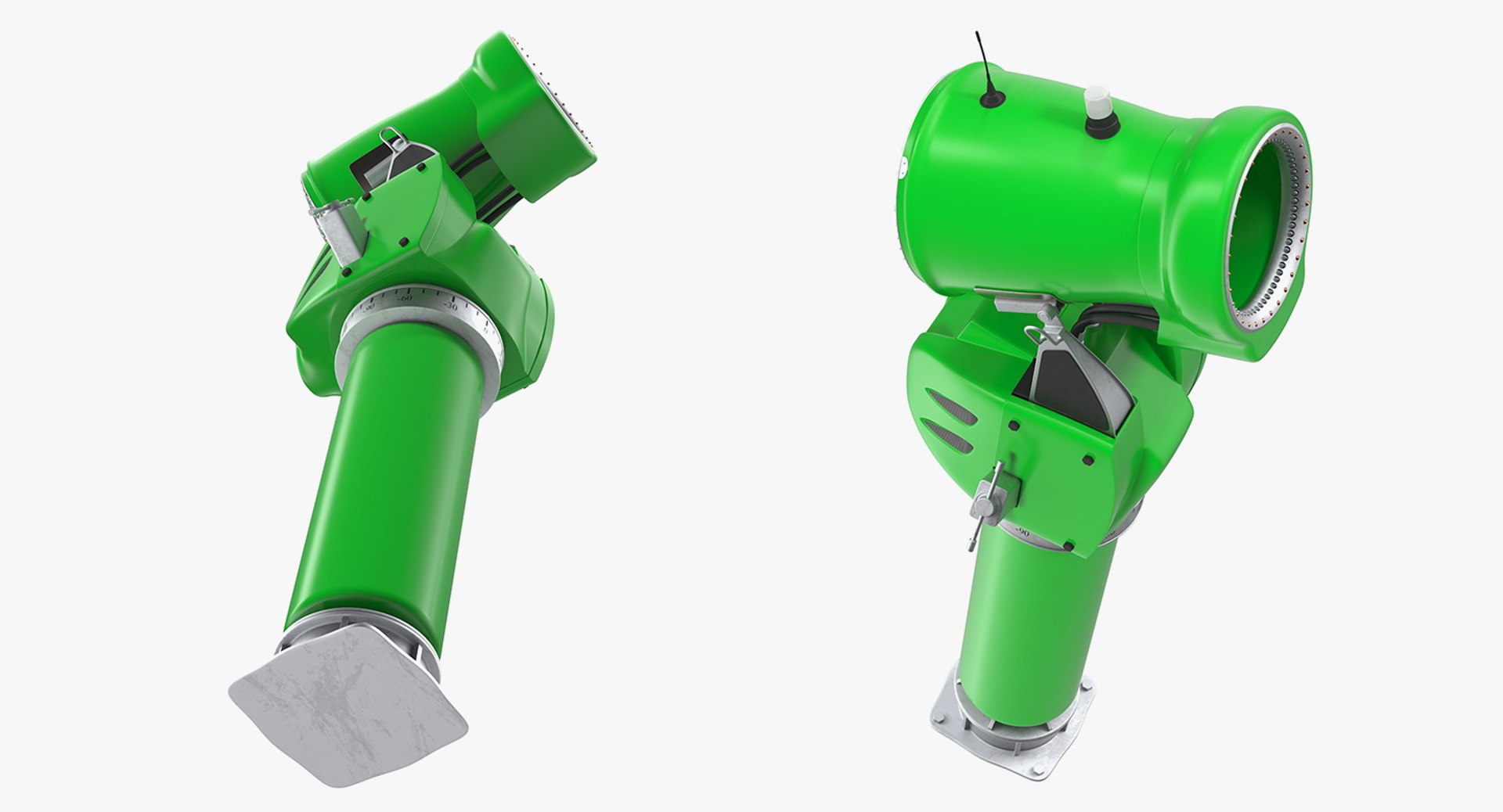 3D model green snow gun TurboSquid 1415759