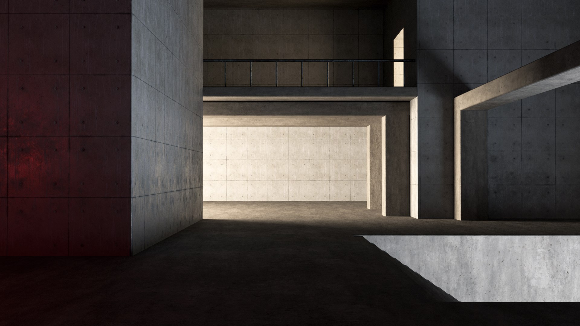 3D Model Empty Room Interior 07 - TurboSquid 1723515
