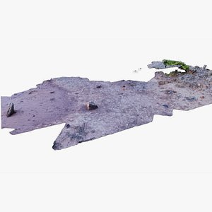 Ground 3d Scan Isola d elba 3D model
