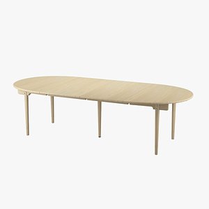 CH337 Dining Table Extended - Hans J Wegner