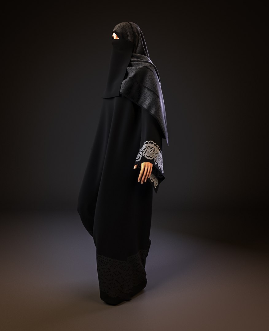 3D Arab Woman - TurboSquid 1351877