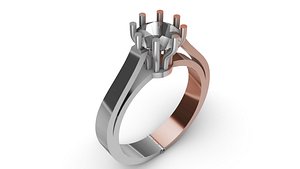 Open Close Engagement  Ring model