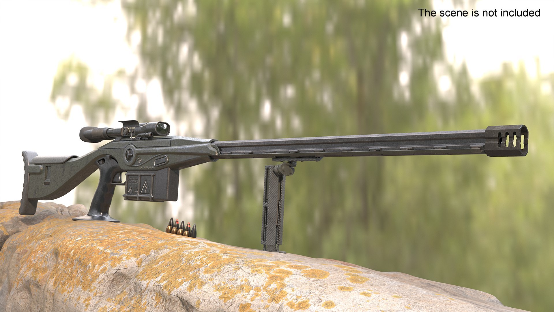 3D Futuristic Rifles Collection 2 Model - TurboSquid 2390777