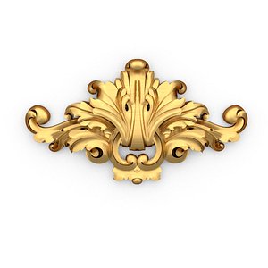 3D carved classic decorative ornament cnc 3d printing stl 15 model