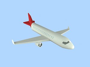 Plane Low Poly