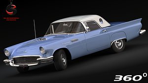 3ds max thunderbird 1957