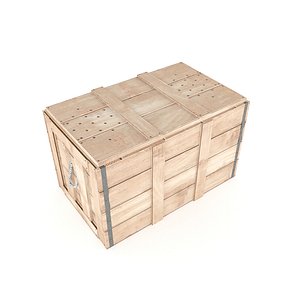 crate animal 3D model