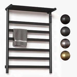 Heated towel rail WONZON WOGHAND ESSEN WW A403 MB 3D model