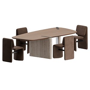 Avant Garde Dining Set by Bonaldo 3D