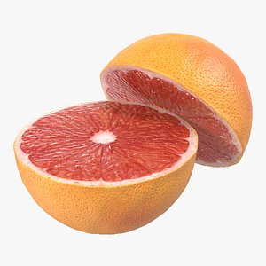 c4d grapefruit cross section 2