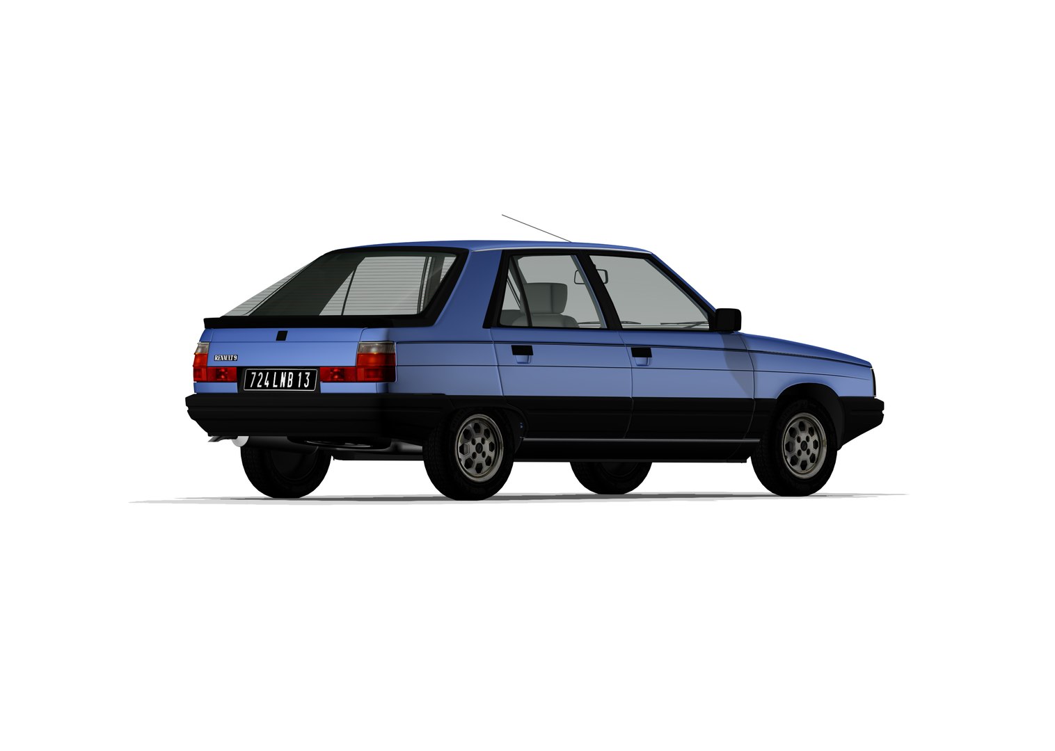 Renault 11 Electronic Model - TurboSquid 2140719