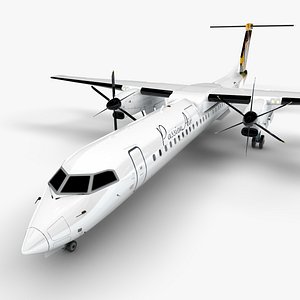 3D PassionAir Bombardier DHC-8 Q400 Dash 8 L1576 model
