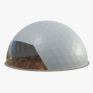 Geodesic Dome Big Structure 3D