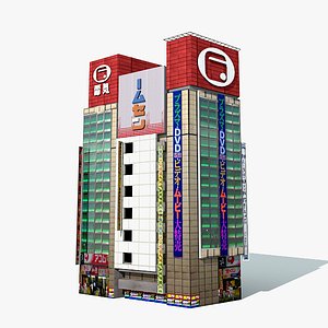 3d building electric model