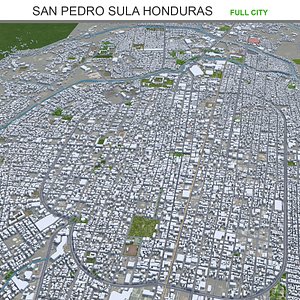 San Pedro Sula Honduras 3D model