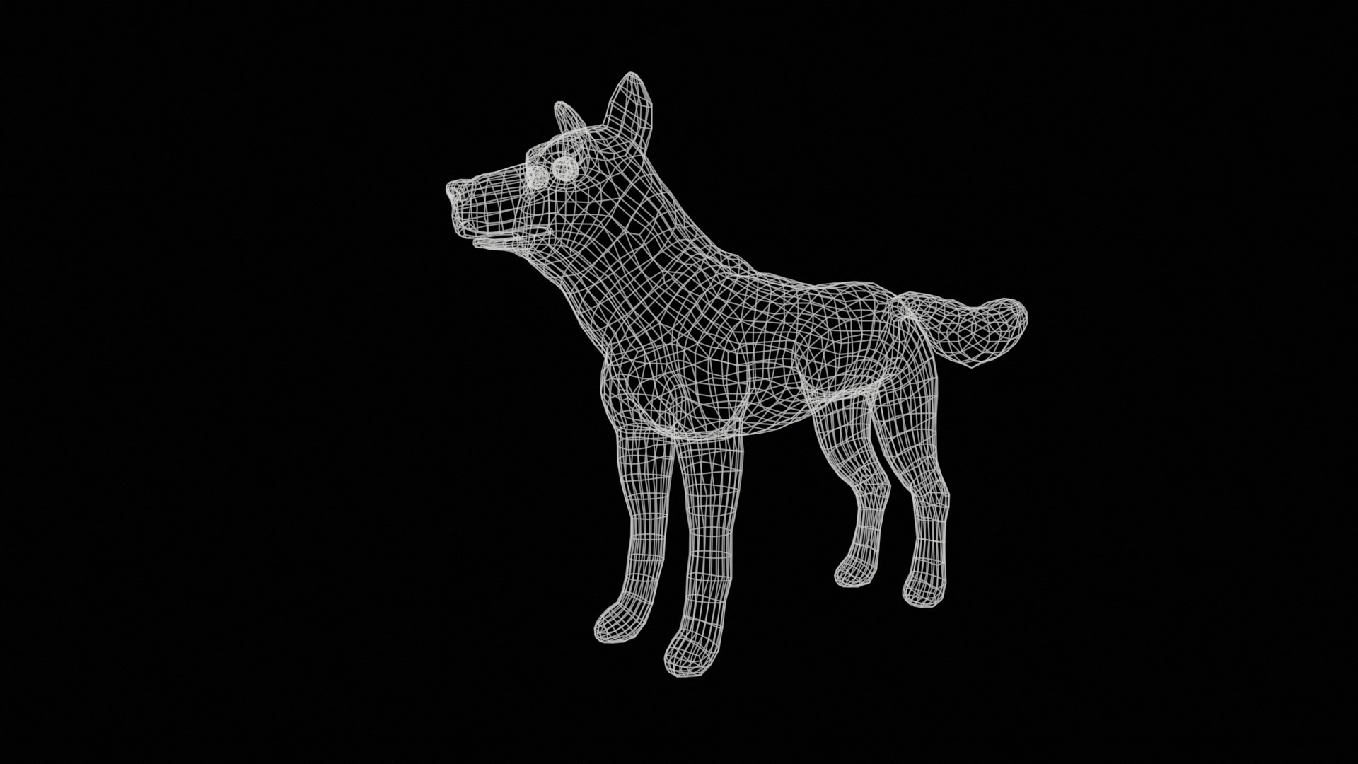 Wolf Rig High-poly Textured 3D Model - TurboSquid 2345356