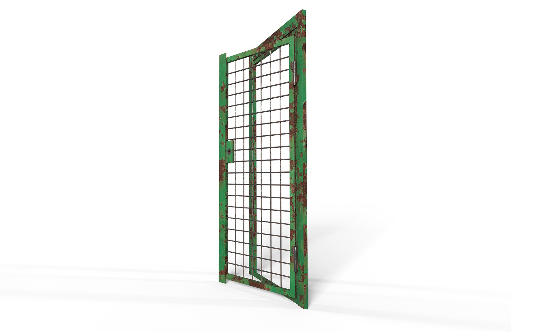 Old Prison Door model - TurboSquid 1957620