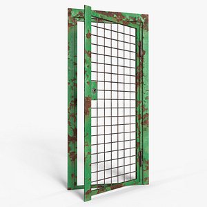 Old Prison Door model