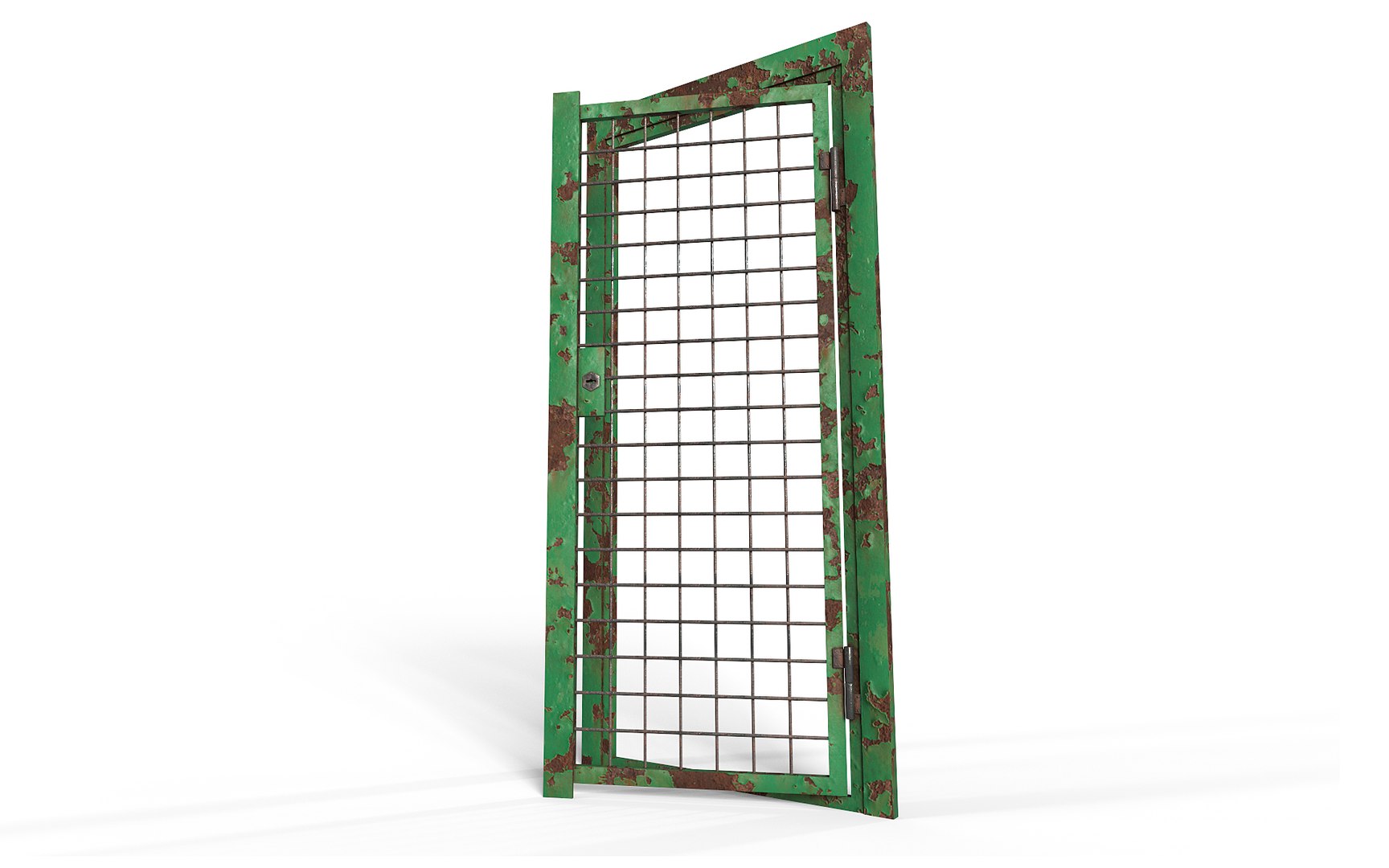 Old Prison Door model - TurboSquid 1957620