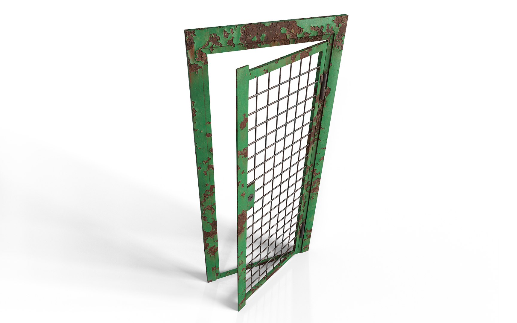 Old Prison Door model - TurboSquid 1957620