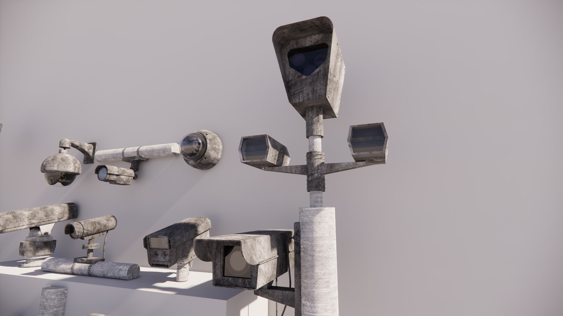 3D Security Cameras-A8 - TurboSquid 2223439