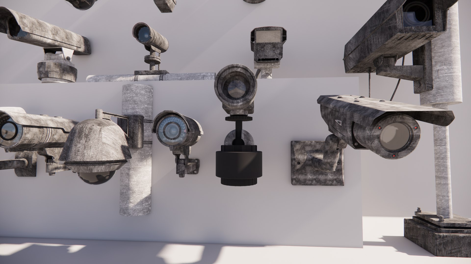 3D Security Cameras-A8 - TurboSquid 2223439