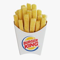 Realistic Burger King French Fries