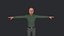 블라디미르 푸틴 하이퍼 현실적 전신 완전 장비 3D 캐릭터