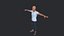 블라디미르 푸틴 하이퍼 현실적 전신 완전 장비 3D 캐릭터