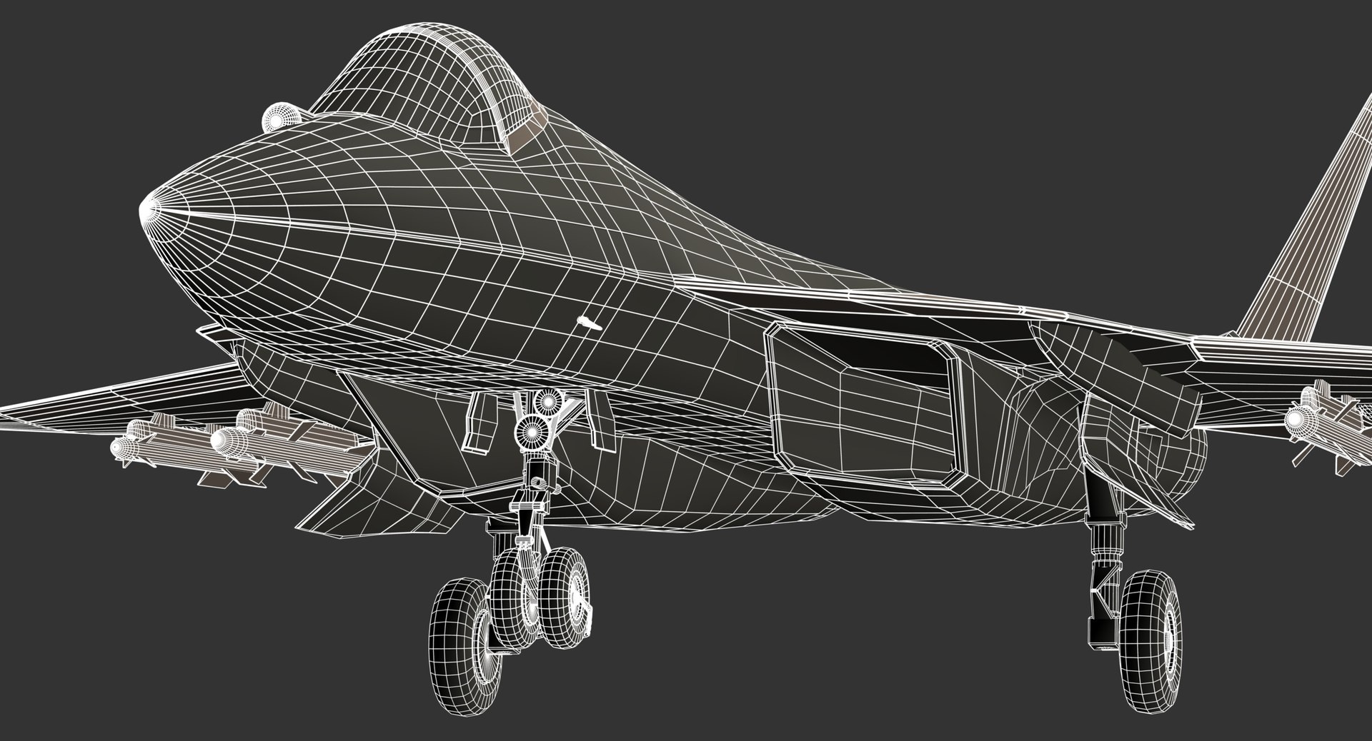 3D Sukhoi SU57 v1 model https://p.turbosquid.com/ts-thumb/xv/gcsZn2/Zn/su57v1wire3/jpg/1628518023/1920x1080/fit_q87/ccff70cc268ab2afa54e00501ee46f1a20b2eff0/su57v1wire3.jpg