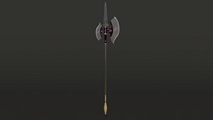 3D spear weapon