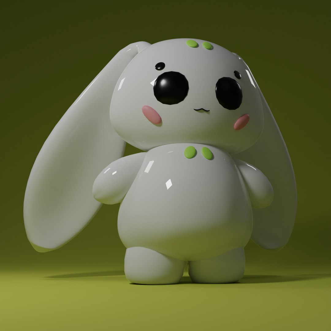 Rabbit 3D Model - TurboSquid 2073472