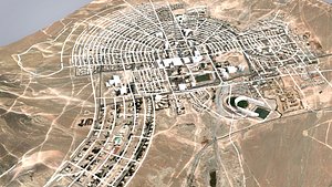 3D Cityscape El Salvador Kenya Dvina model